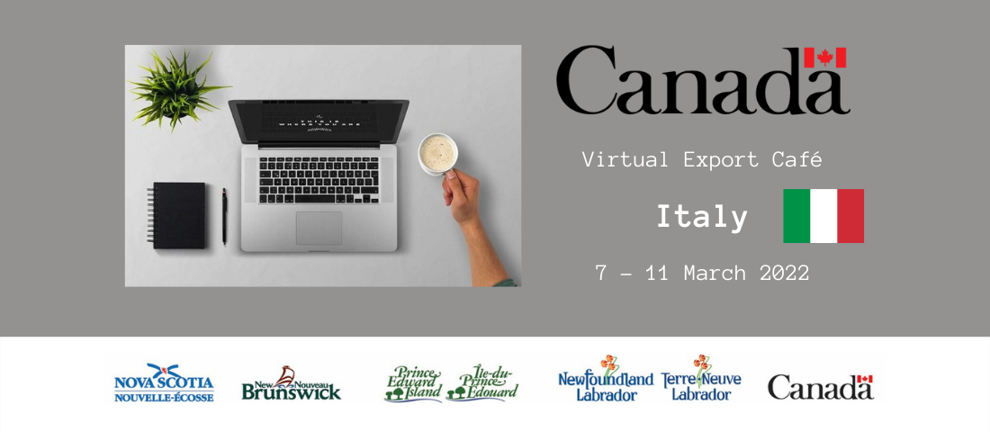 Virtual Export Café Italy - Atlantic Canada